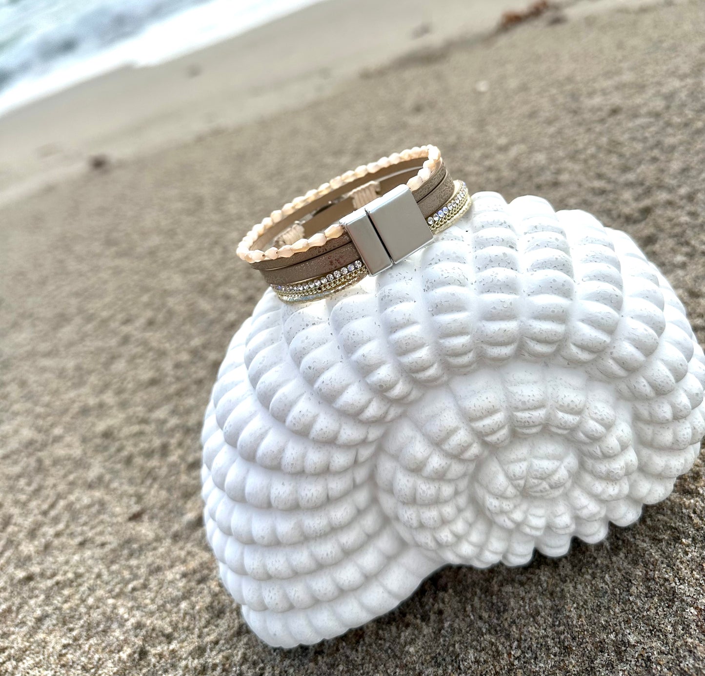 Turtle Multi Layered Magnetic Bracelet