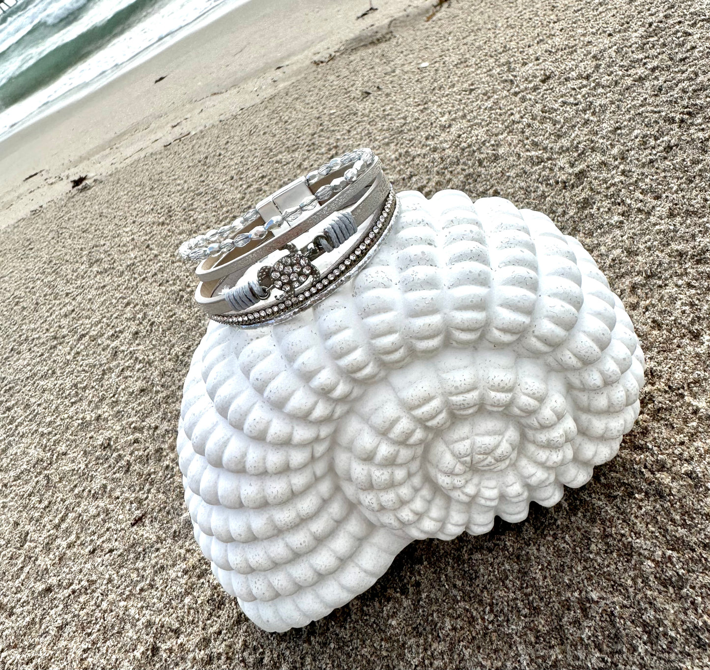 Turtle Multi Layered Magnetic Bracelet