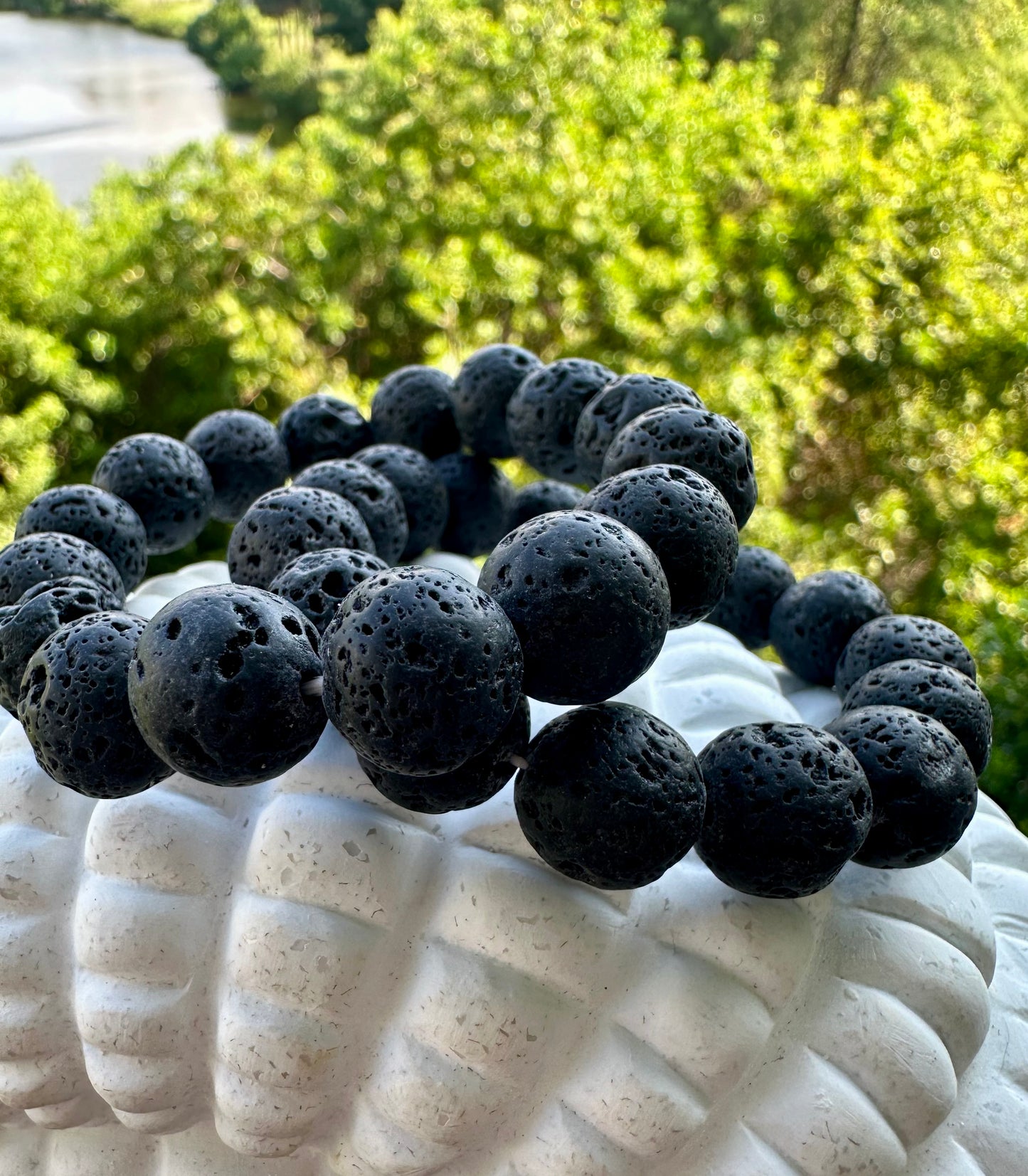 Black Moon Ball Bracelet