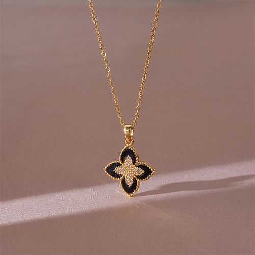 Four-Leaf Clover Necklace